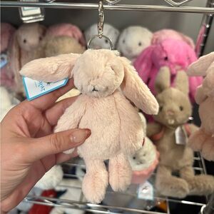 Jellycat Blush Pink Bunny Keychain